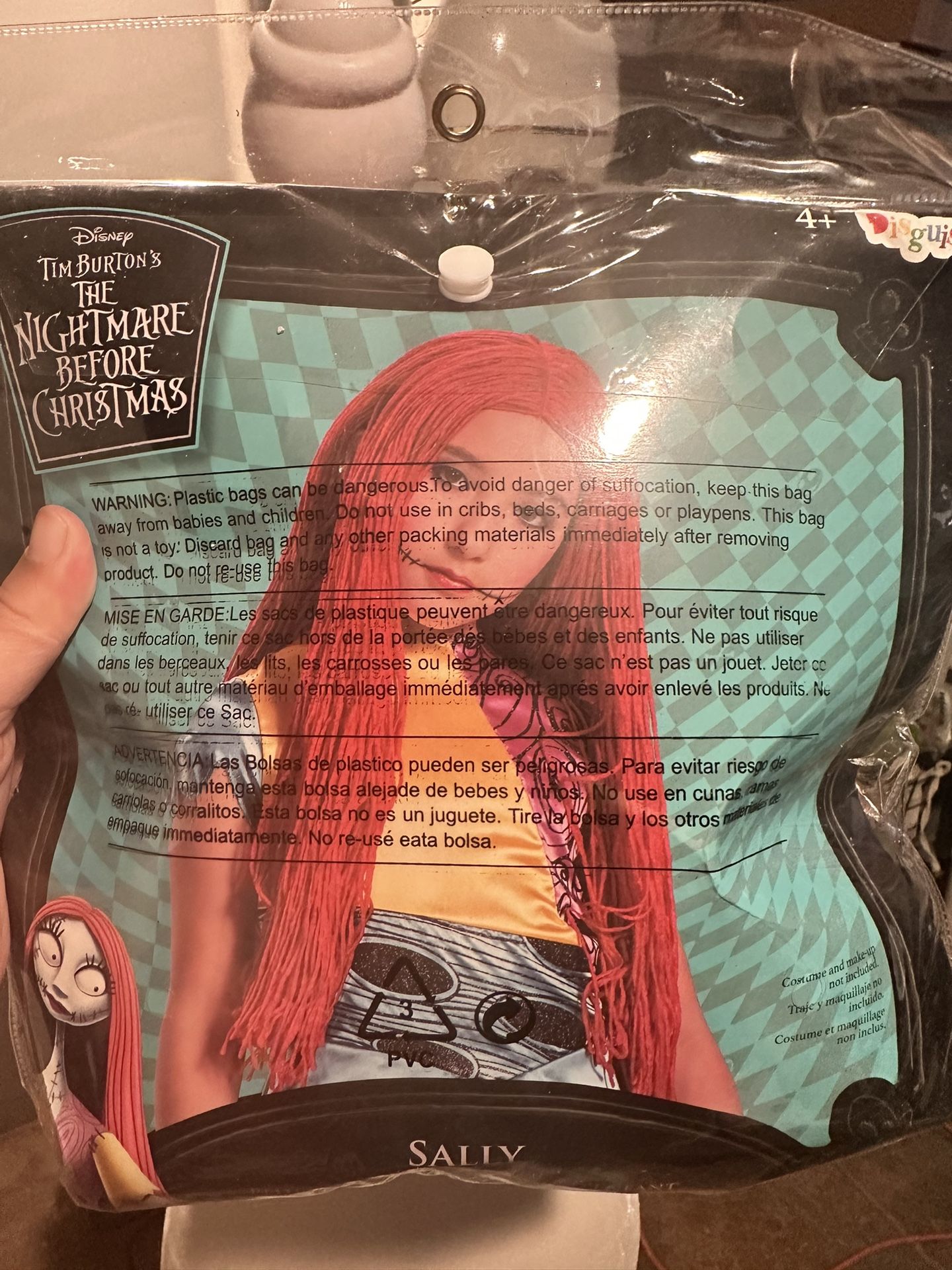Sally Wig For Costume