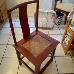 $1.  Wood Super Strong Kitchen Table Chair 