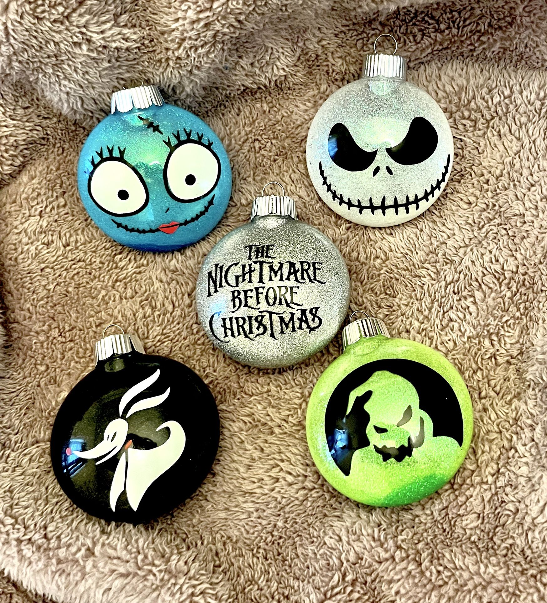 The Nightmare Before Christmas Ornament Set