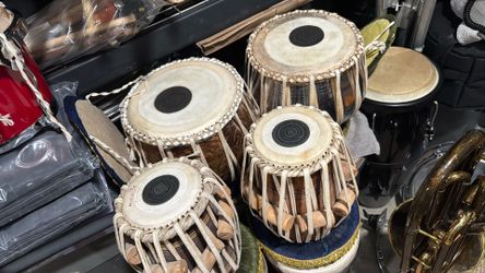 Professional Tabla Set w/ decorative covers