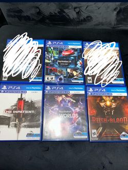 PS4 VR games