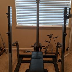  Nautilus Adjustable Weight Bench Home Gym