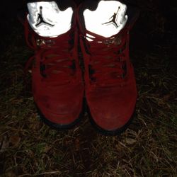 Retro 5 Raging Bull Jordans
