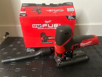 Milwaukee M12 12V Fuel Lithium-lon Cordless Jig Saw (Tool-Only)