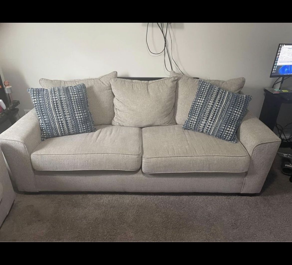 Gently Used- Sofa and Love Seat