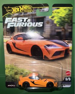 Hot Wheels Premium 2025 Fast and Furious 2021 Toyota GR Supra
