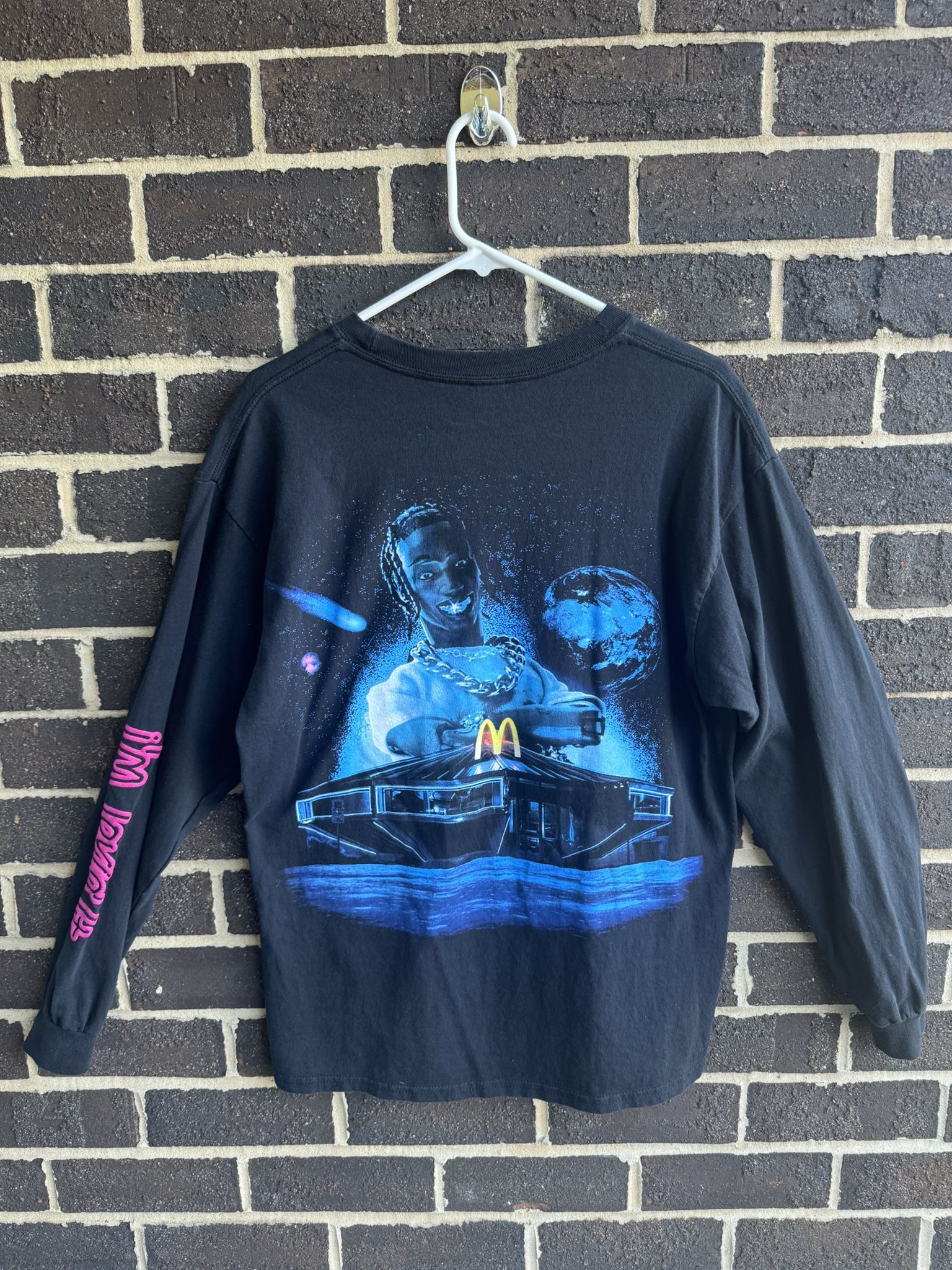 Travis Scott X McDonalds Long Sleeve SzM