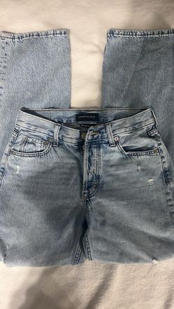 Aeropostale high rise baggy blue jeans 2r