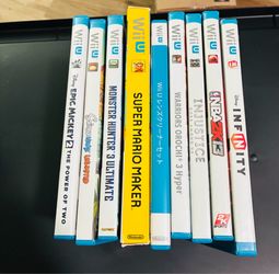 Wii U 8 Game Lot