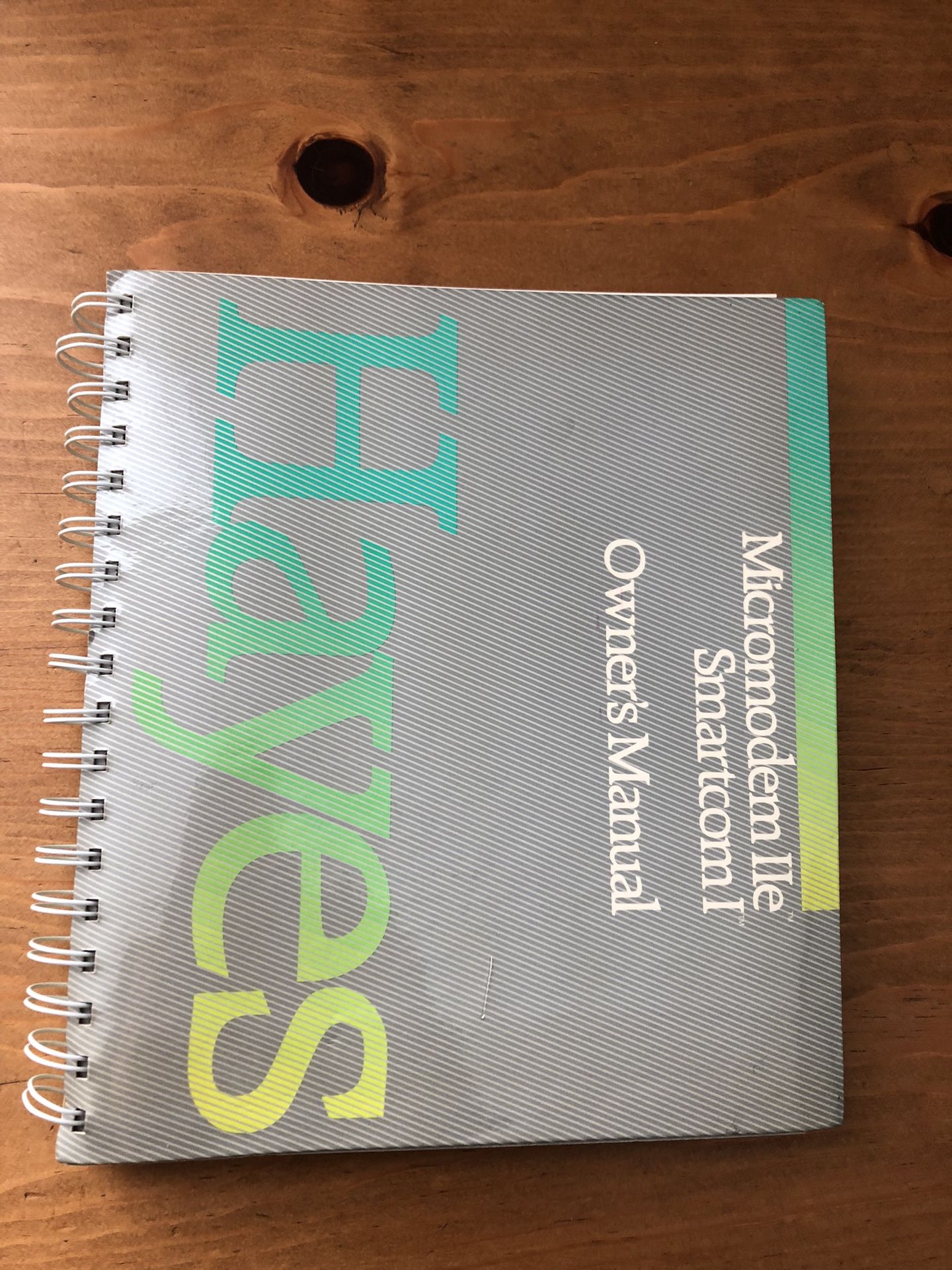 Vintage HAYES Micromodem IIe Smartcom I Manual plus disk