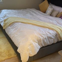 King size Bed frame N Headboard 