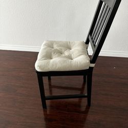 Wooden Chair With Cushion