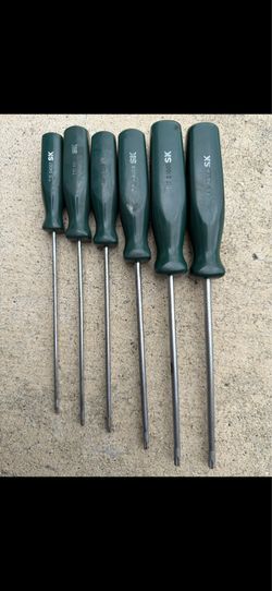 SK torx bit screw driver set
