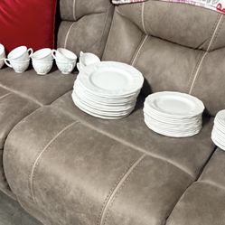 Milk Glass Dinnerware