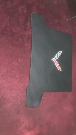 Corvette trunk mat