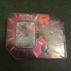 NEW SEALED POKEMON TCG SCARLET & VIOLET NIDOKING DESTINED RIVALS TEAM ROCKET TIN