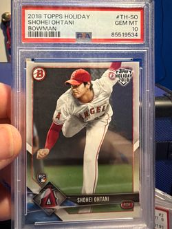 Shohei Ohtani Rookie Card