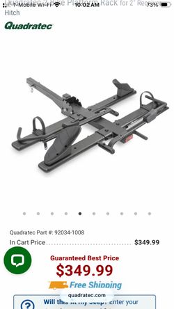 Quadratec 2-Bike Platform Hitch Rack