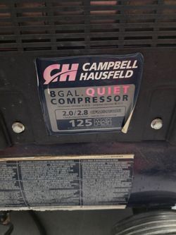 Portable air compressor