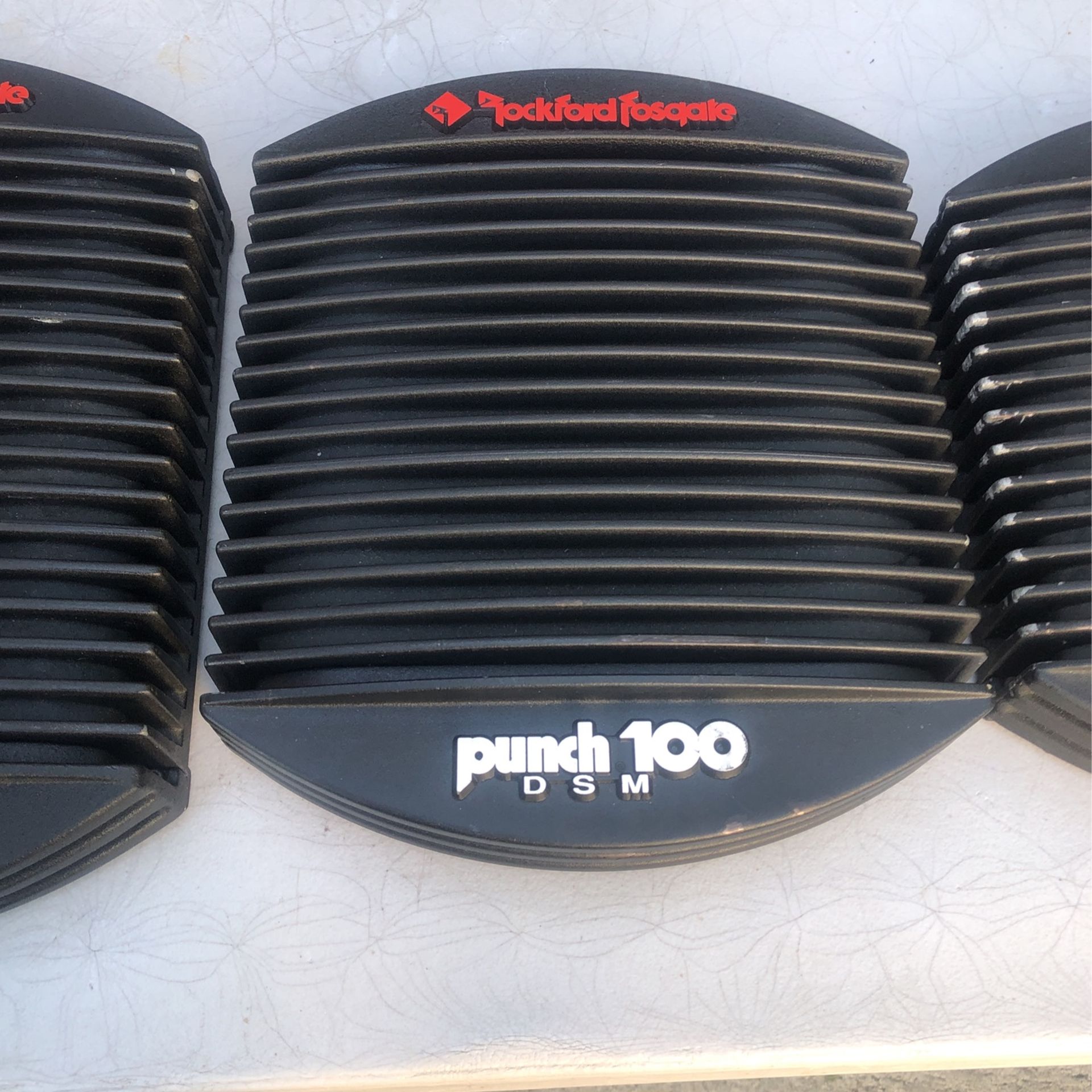 Old School Rockford Fosgate Pinch 100 DMS Car Audio Amplifier 