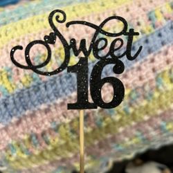 2 Bags Of 30 Ct Sweet 16 Cup Cake Decorations