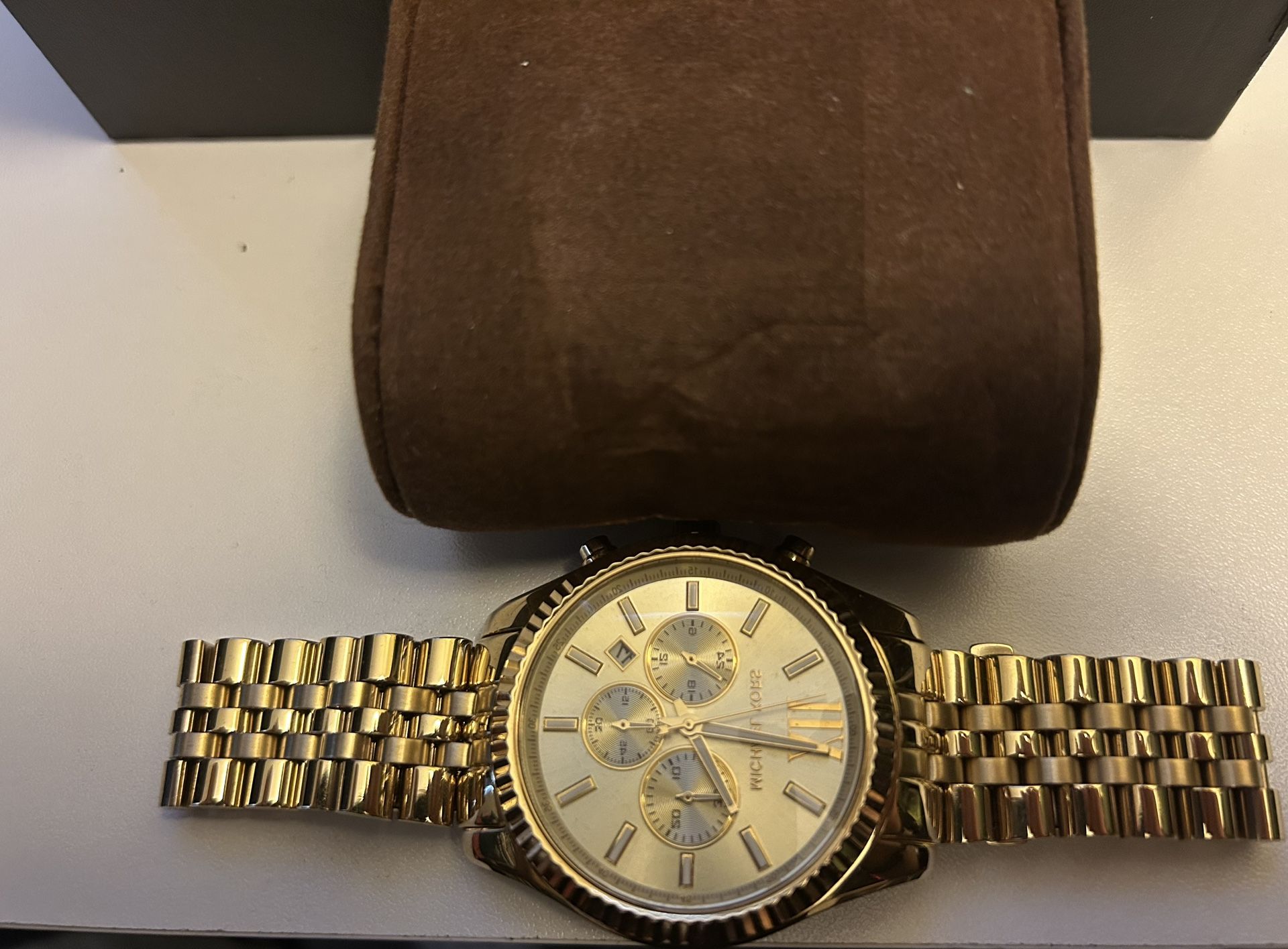 Gold Michael Kors Watch