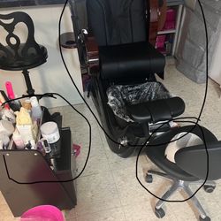 Nail Dryer And 2 Pedispa Chairs