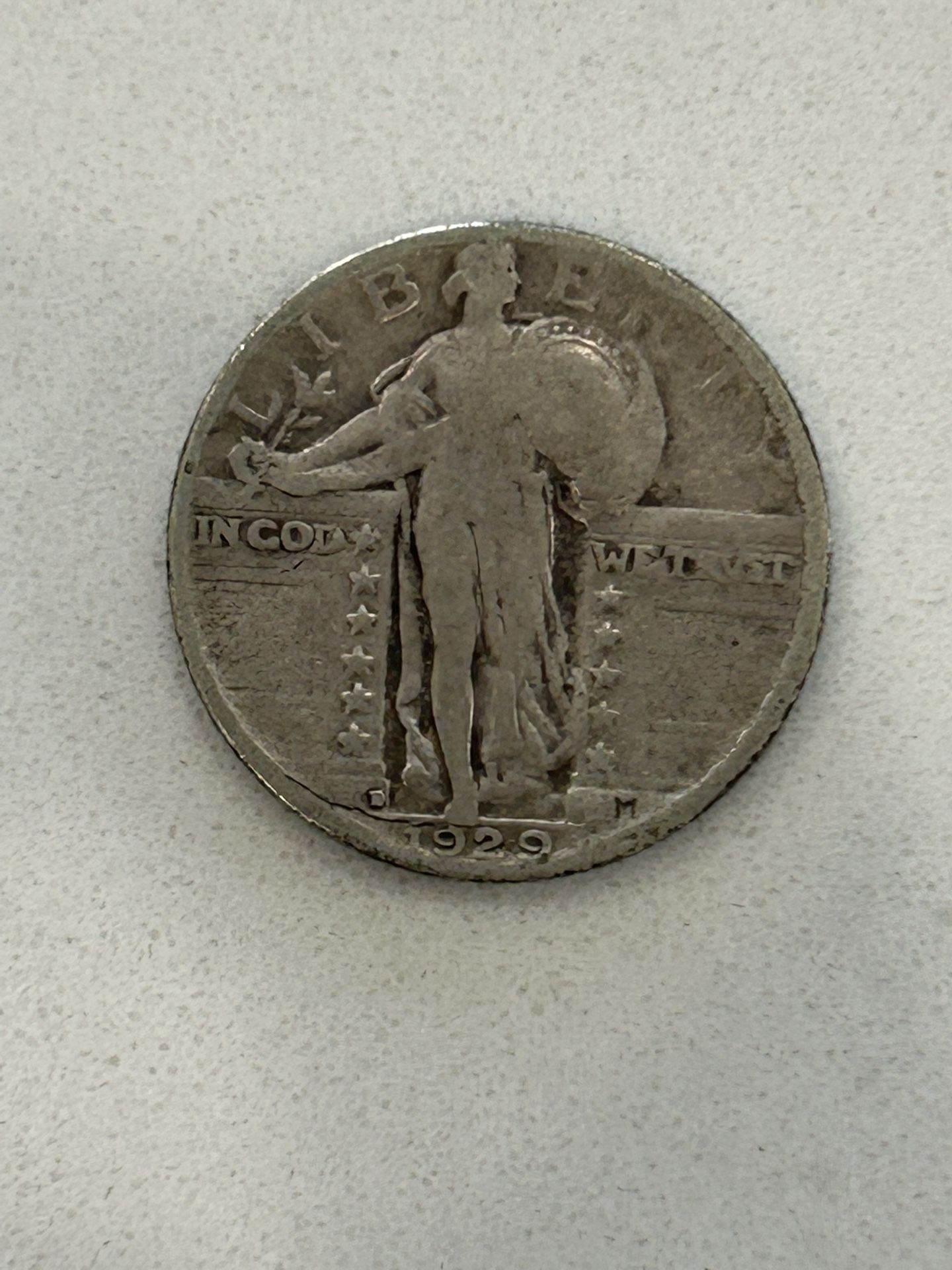 1929 Standing Liberty Quarter - 90% Silver