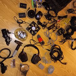 Miscellaneous Computer / Gaming Cords, Chargers, Controllers, Etherenet, VGA Connections, Etc 