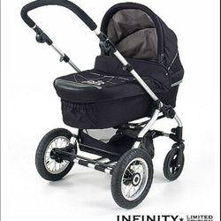 Rock Star Baby Infinity Stroller, Black 