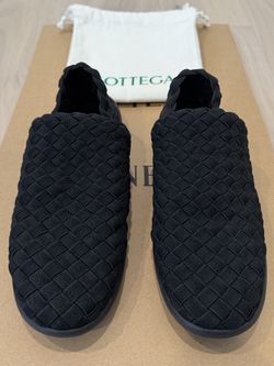 Bottega Veneta Men’s Intrecciato Sneakers (Size 44)
