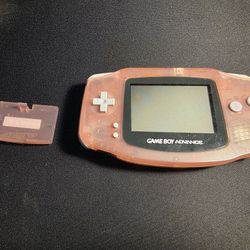 Gameboy Advance Clear Pink
