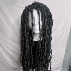 Wigo Black Braid Lace Wig