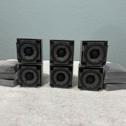 Lot of 3 Bose double cube speakers