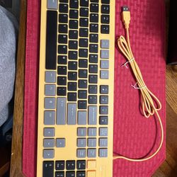 Yellow Keyboard 
