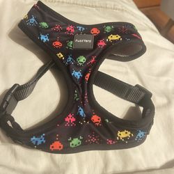 Fuzz Yard Retro Arcade Game Print Dog Harness 