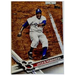 JACKIE ROBINSON PHOTO VARIATION (FOR CODY BELLINGER) 2017 TOPPS UPDATE #US50