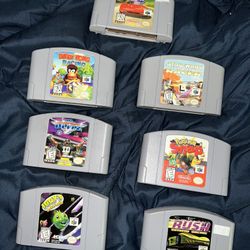 Nintendo 64 games bundle lot
