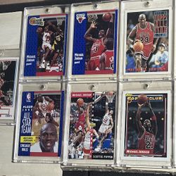 Michael Jordan 11 Card Bundle Set. Great/mint Condition. 