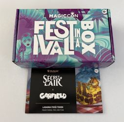 MTG Secret Lair Festival In A Box: Amsterdam 2026 W/ Garfield Promo