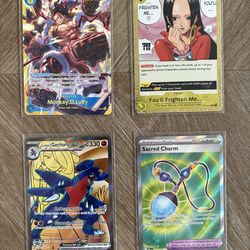 One Piece Cards & Pokémon Cards