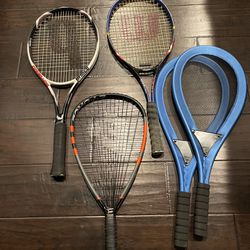 Tennis Racquetball Rackets 