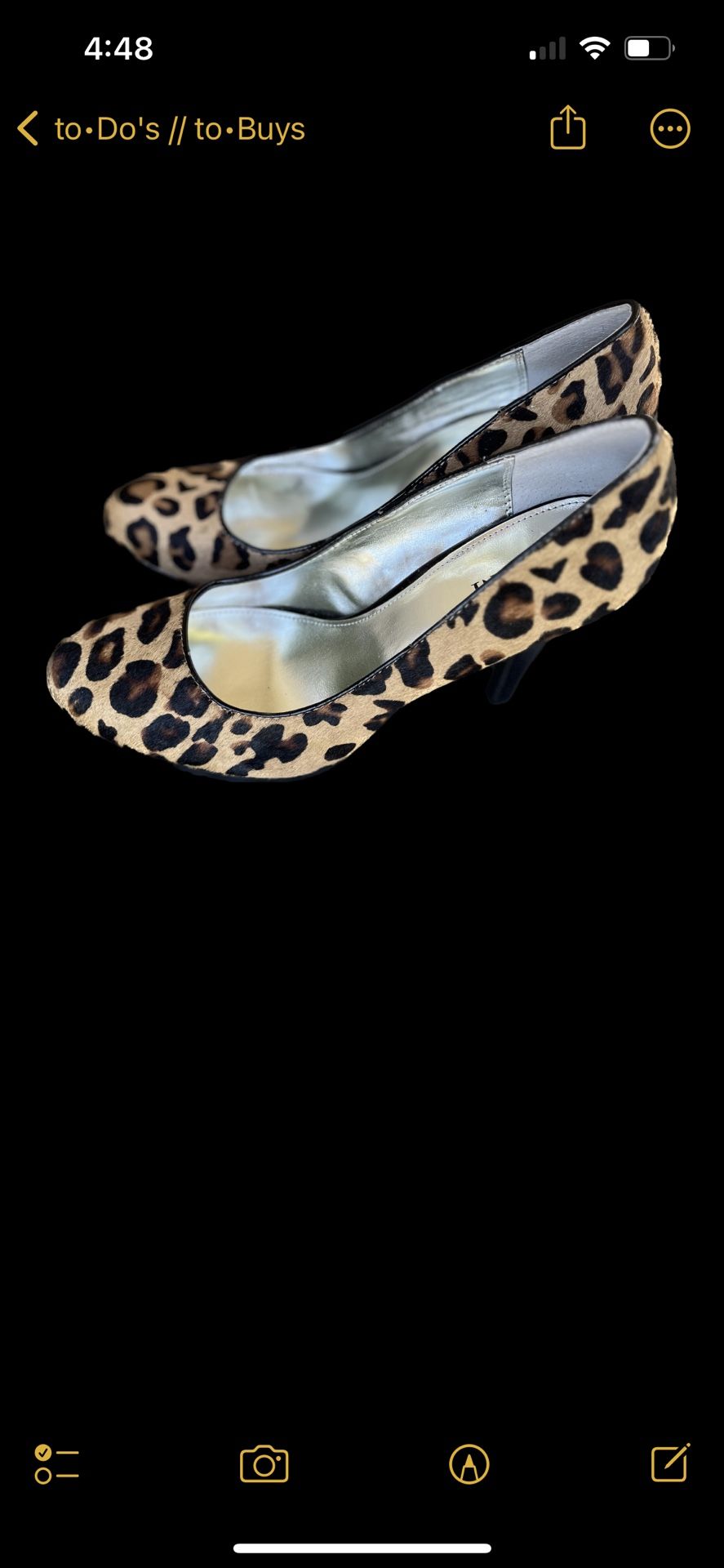 ** ALFANI Leopard Print High Heels » NEVER WORN ❗️**