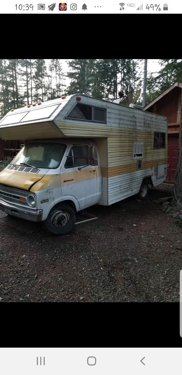 1974 Dodge tioga rv for Sale in Shelton, WA OfferUp