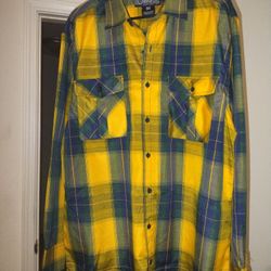 Men's Size 3XL Casual Button Down Shirt (New) Pick Up In Florence KY 