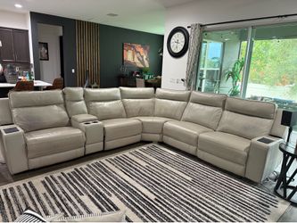 Modern Power Reclining Sectional $900 OBO