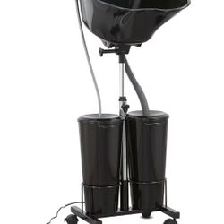 Portable Shampoo Bowl with Electric Pump