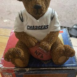 Chargers Collectible Bear