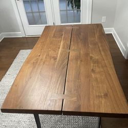  Yukon 58” Acacia Live Edge Wood Table