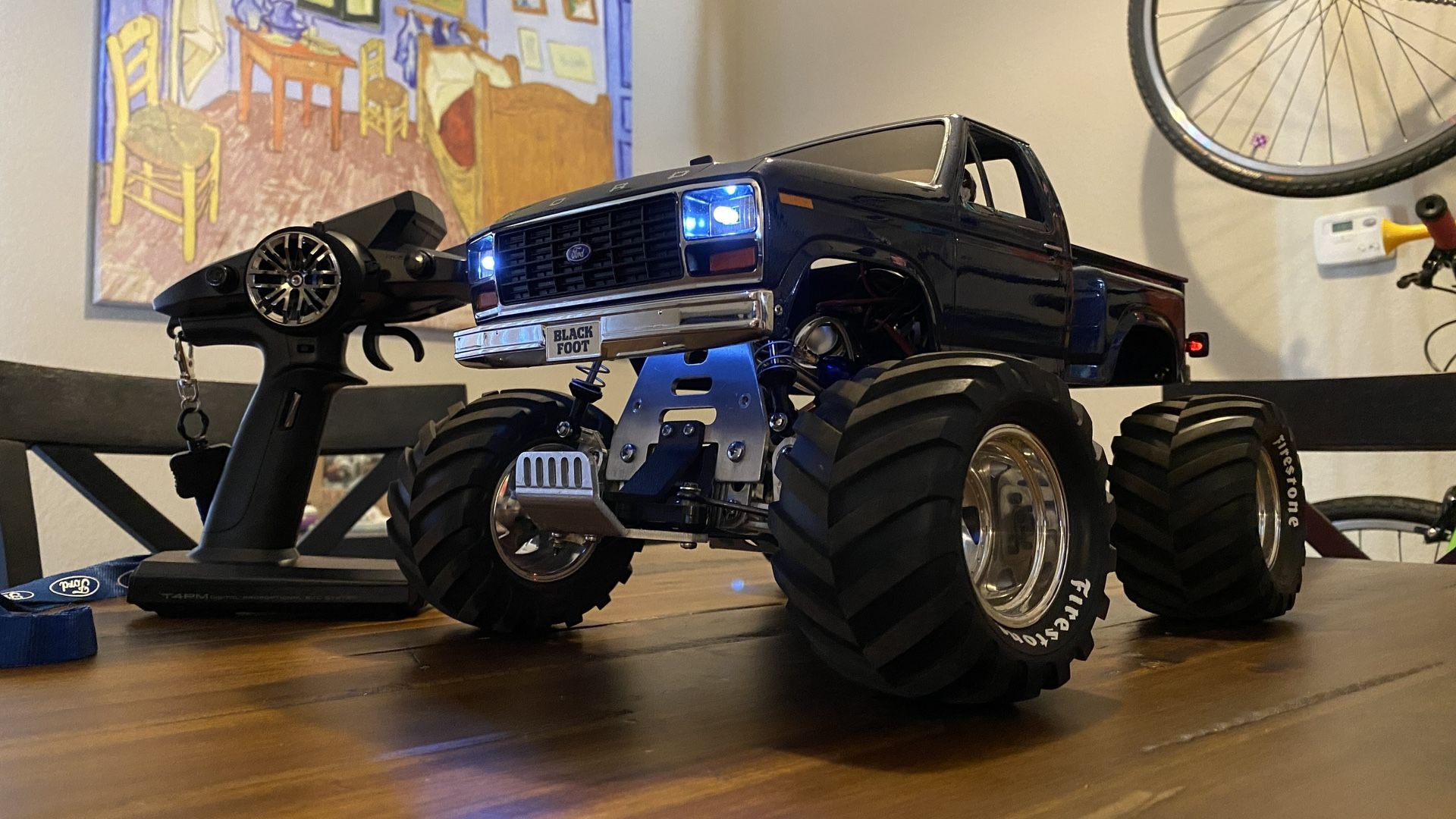 Custom Tamiya Blackfoot RC Truck With Every Upgrade + Extras